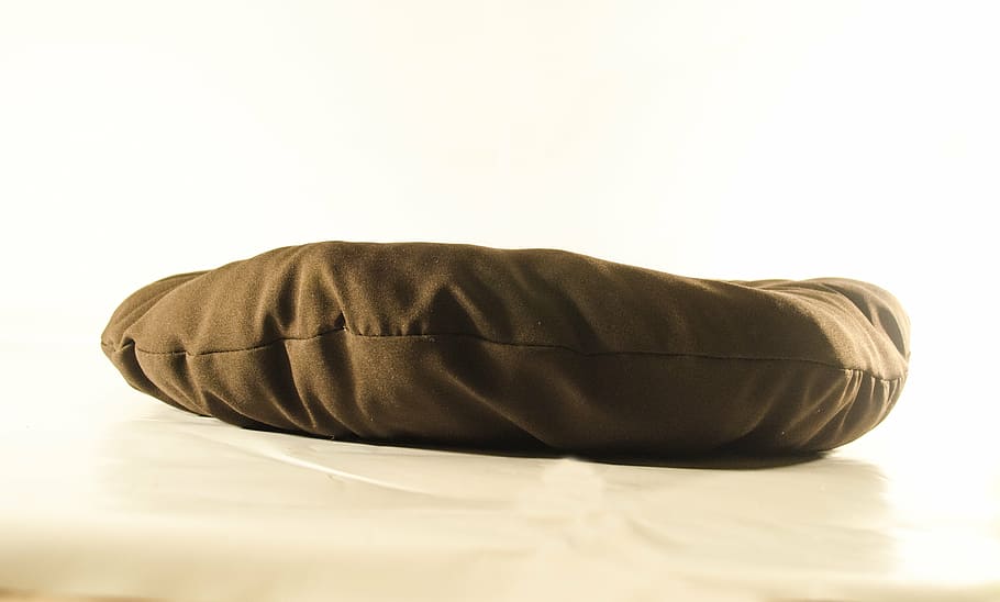 pillow, bronze, material, indoors, studio shot, leather, no people HD wallpaper