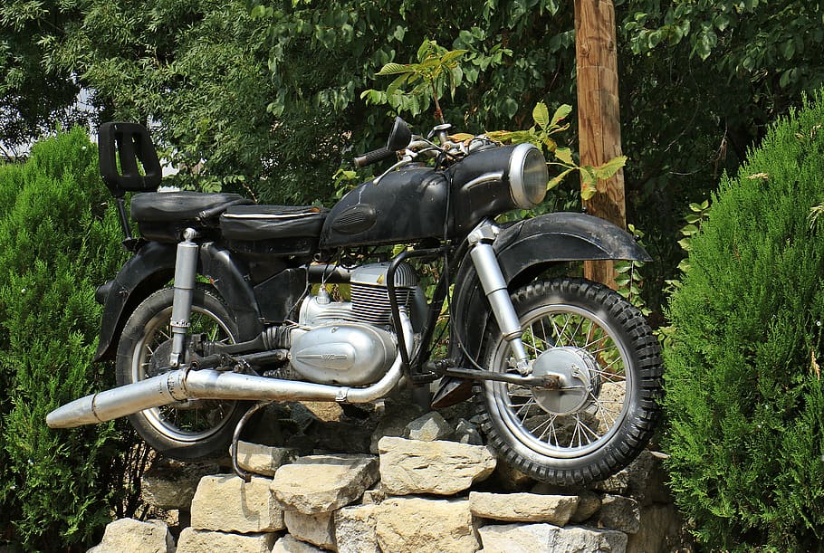 motor, engine, old, monument, motorcycle, brake, wheel, automotive HD wallpaper