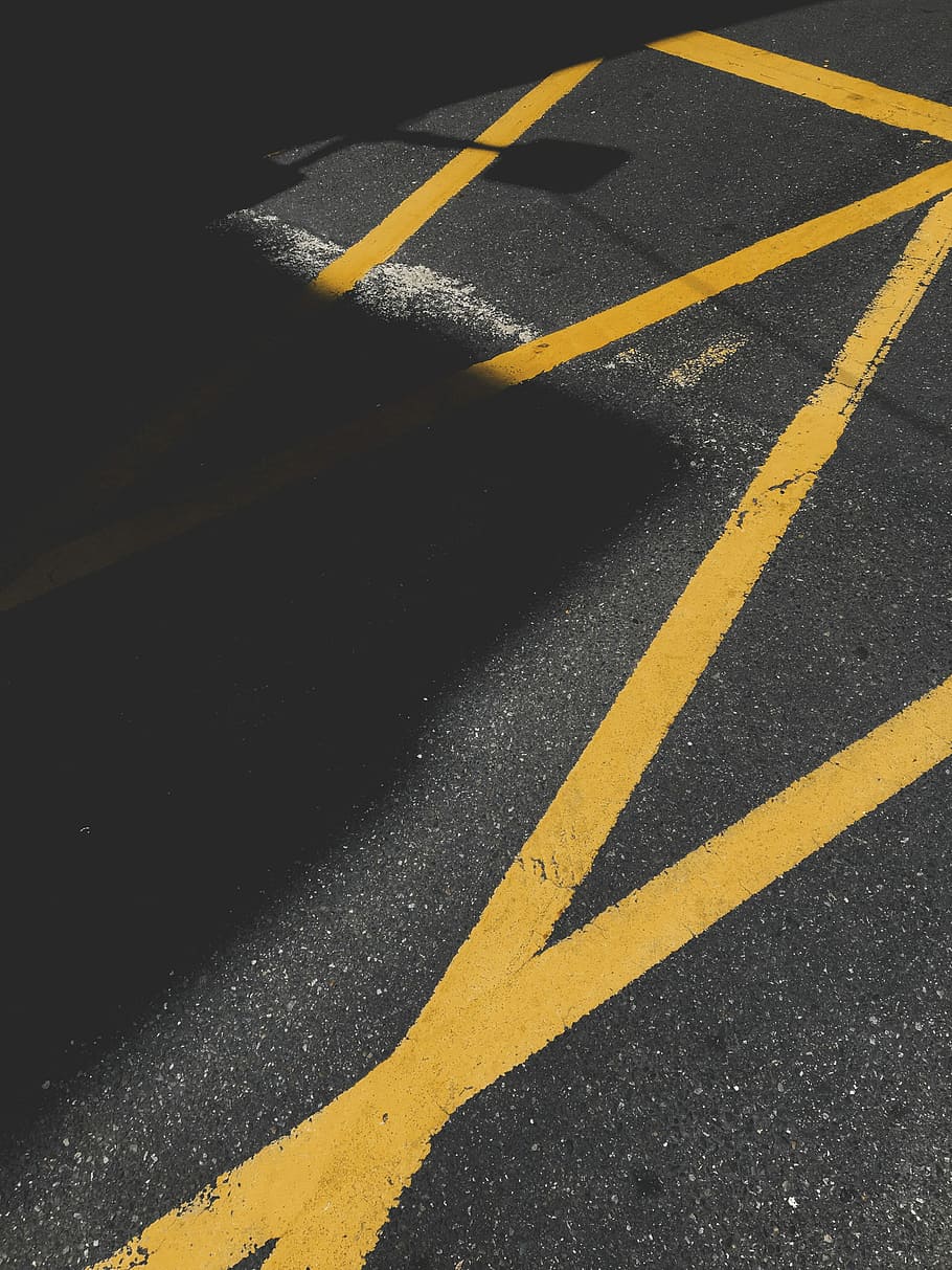 black concrete concrete pavemen, untitled, shadow, shape, marking HD wallpaper