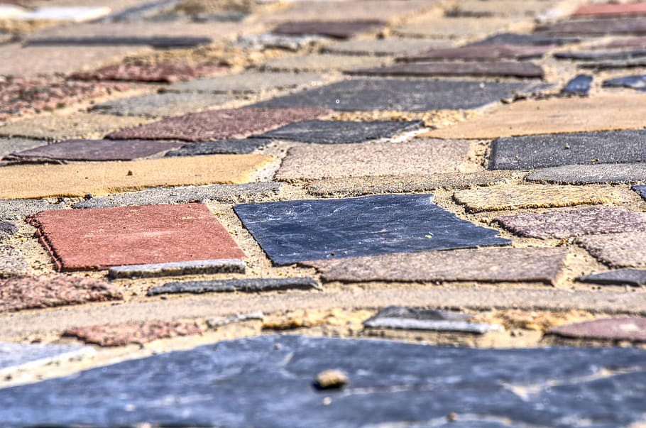 pattern, structure, background, stone, brick, concrete, patch HD wallpaper
