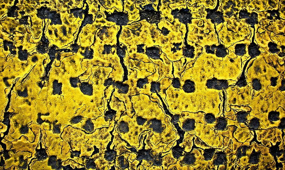 yellow, grunge, pattern, texture, distressed, damage, wear HD wallpaper