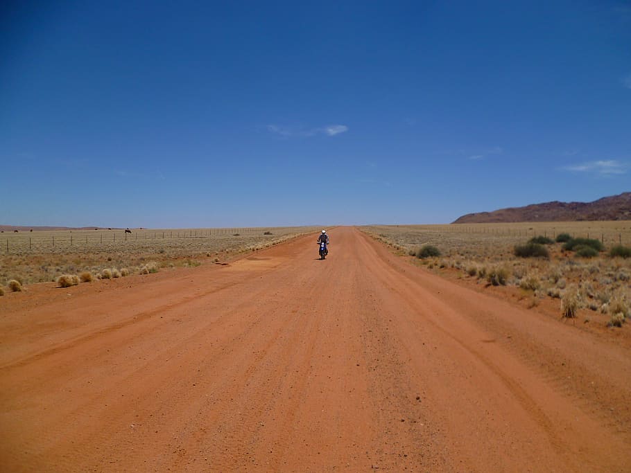 horizon, endless, road, distance, desert, loneliness, travel HD wallpaper