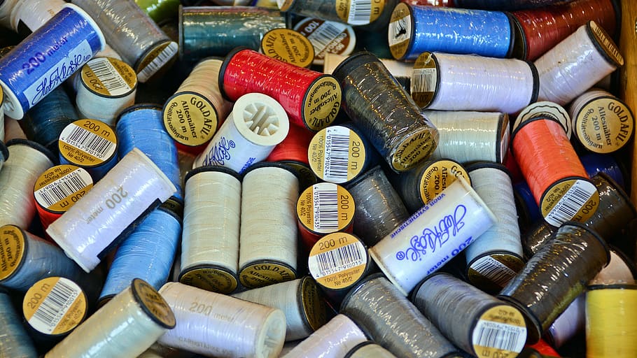 sewing thread, bobbin, hand labor, haberdashery, thread spool HD wallpaper