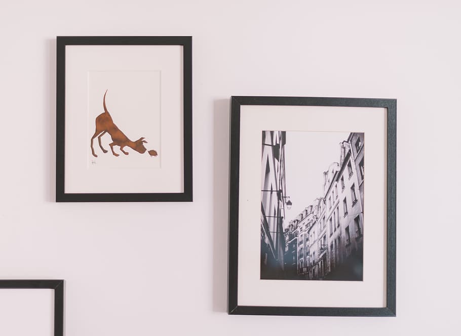 two assorted wall decors, photo of two paintings wall decors HD wallpaper
