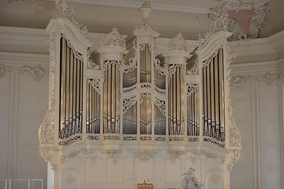 ludwig church, saarbrücken, organ, built structure, architecture, HD wallpaper