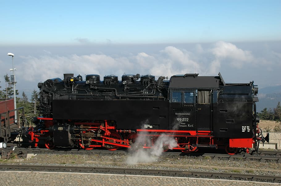 Harzquerbahn, Resin, Hsb, Landscape, boulder, narrow gauge railway HD wallpaper