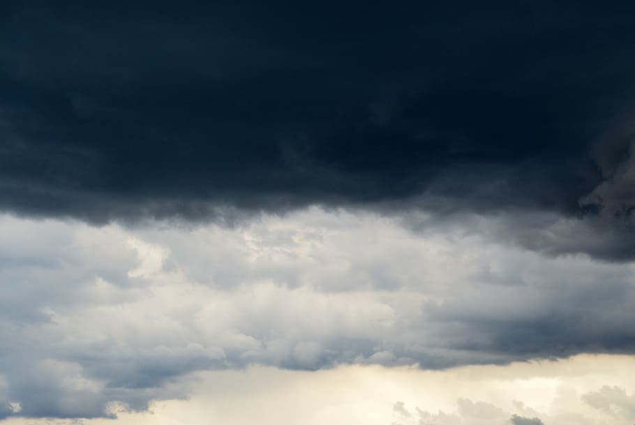 thunderstorm, clouds, sky, dark clouds, forward, nature, cloud - sky HD wallpaper