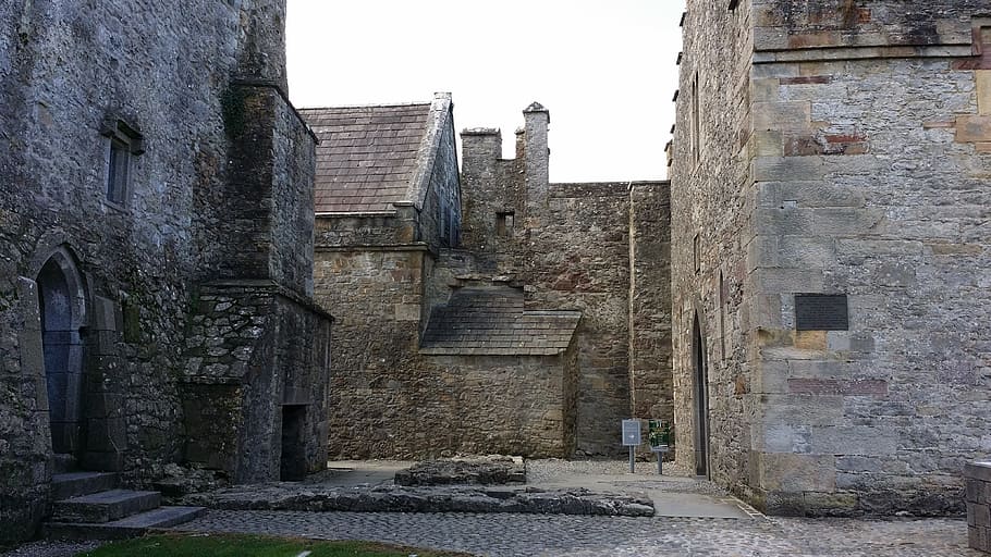 Cahir, Castle, Ireland, architecture, built structure, no people