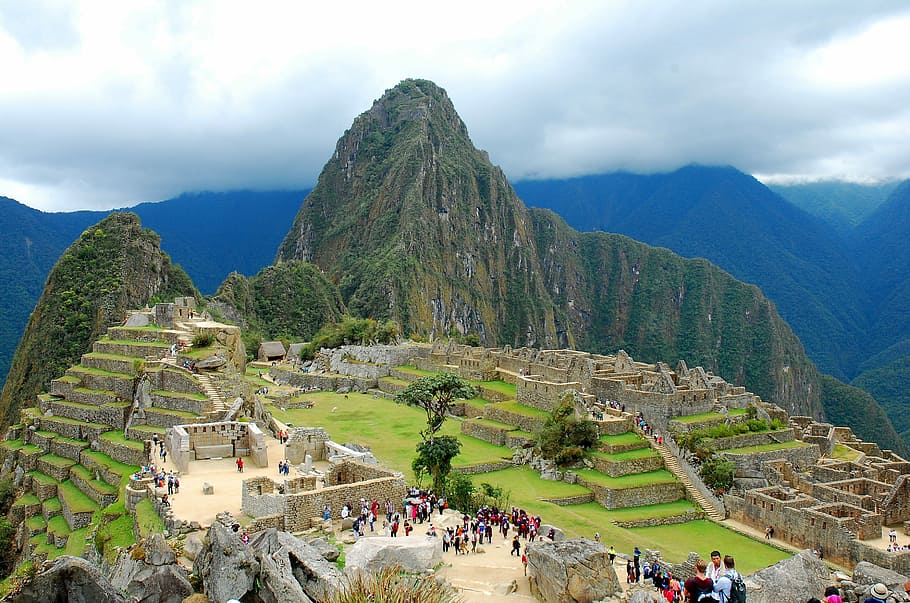 Sky, Mountain, Peru, Machu Picchu, travel destinations, built structure HD wallpaper