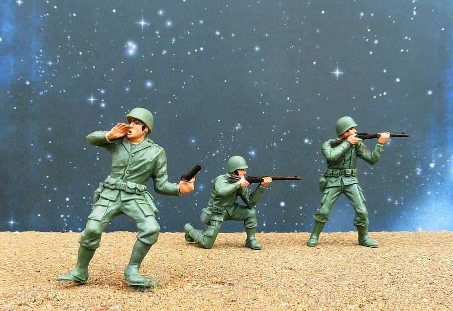 Soldiers, Combat, War, Army, Military, toys, action figure HD wallpaper