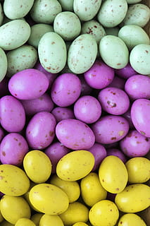bunch of assorted-color egg, food, easter, desktop, assortment HD wallpaper