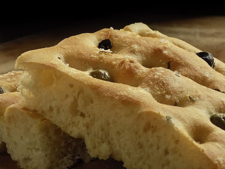 Focaccia, Olives, Bread, Artisan, artisan bread, home, food HD wallpaper