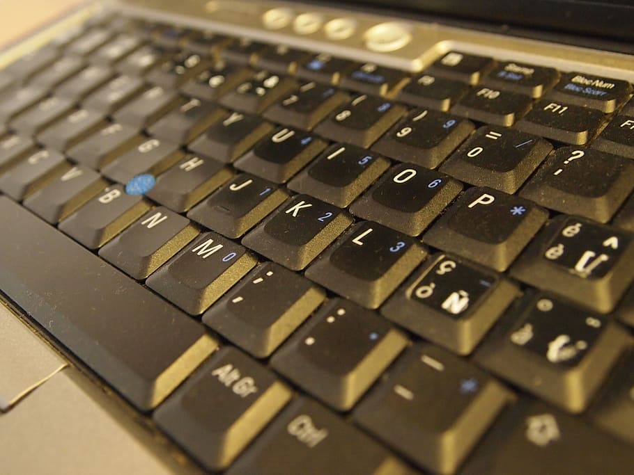 keyboard, computer, portable, keys, electronics, technology HD wallpaper