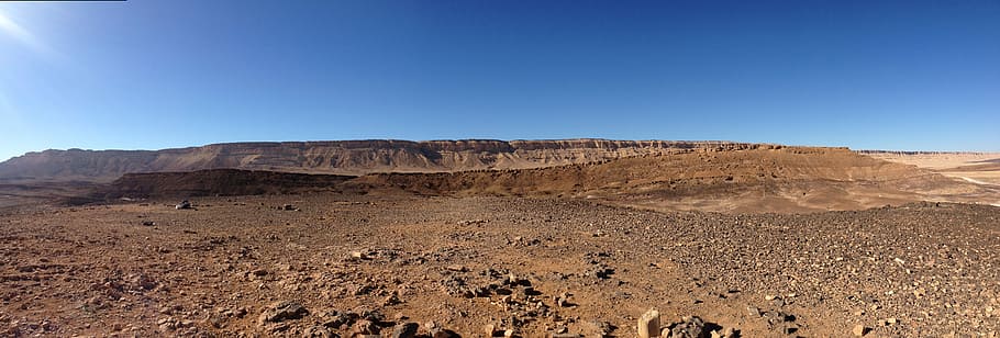 Panorama, Desert, View, field, nature, day, landscape, no people HD wallpaper