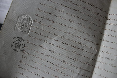 white printer paper, letter, document, handwriting, business HD wallpaper