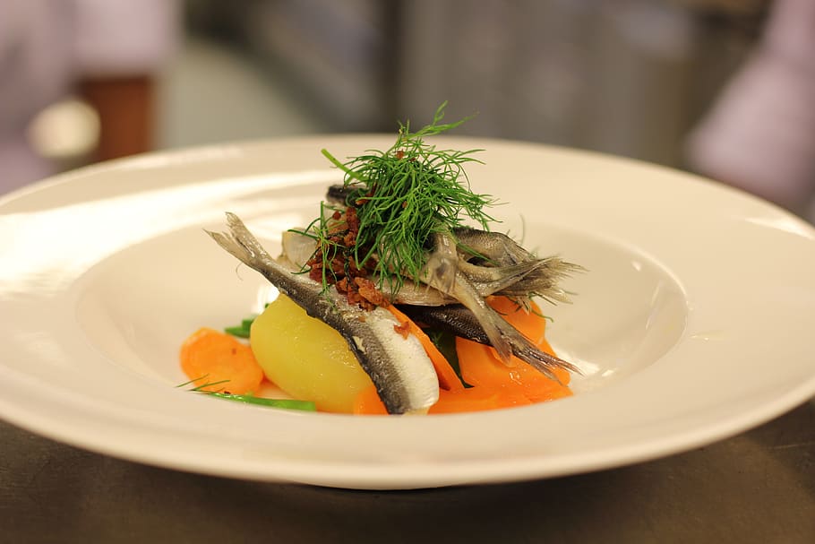 baltic herring, food, food and drink, healthy eating, plate HD wallpaper