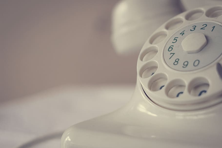 phone, dial, listeners, nostalgia, telephone, historically, old phone, HD wallpaper