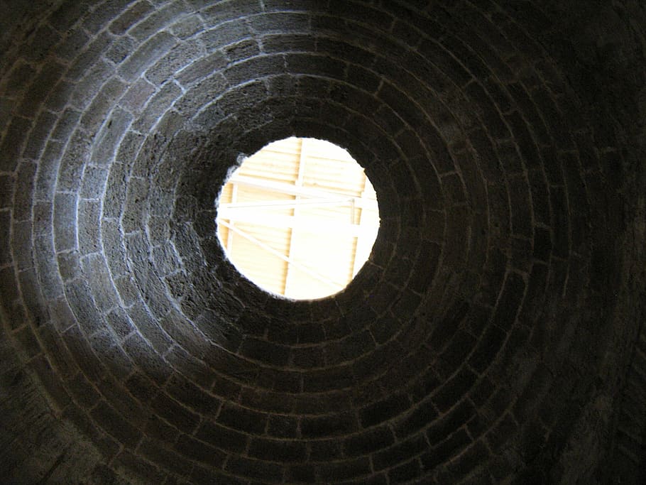tunnel, future, time, geometric shape, circle, pattern, no people HD wallpaper