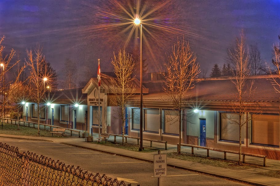 school, building, elementary, high dynamic range, image, hdr HD wallpaper