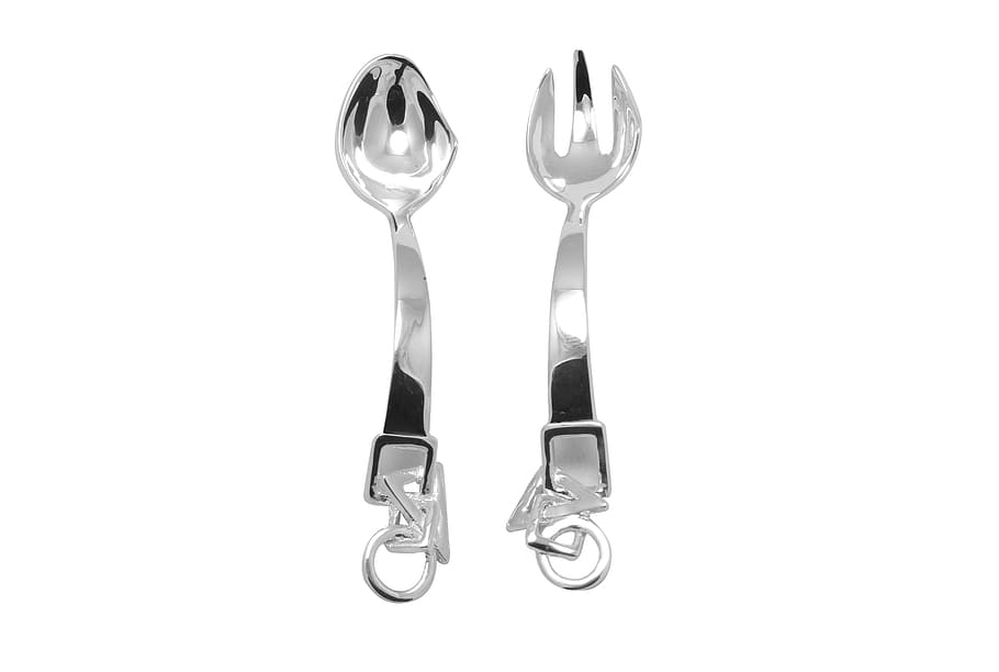 silverware, spoon, fork, white, dinner, elegance, restaurant HD wallpaper