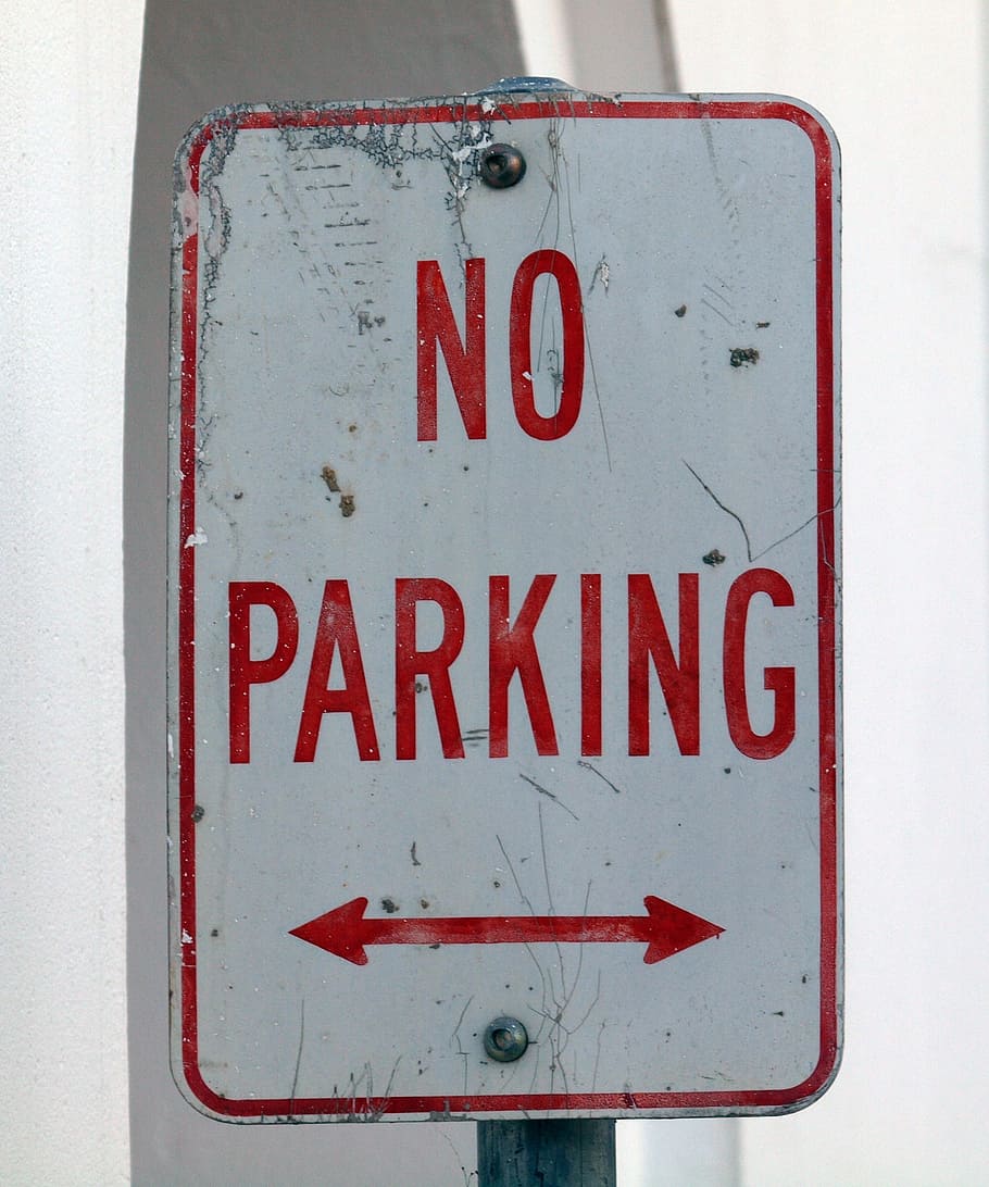 No Parking, Sign, Road, traffic, symbol, transport, transportation, HD wallpaper