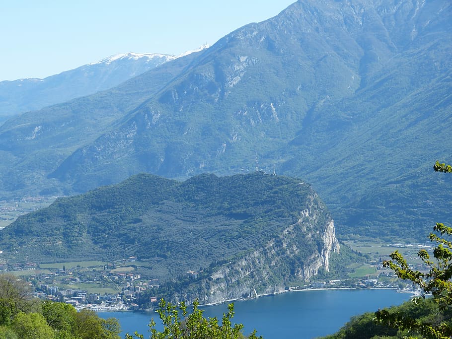 Monte, Brione, Garda, Mountain, Italy, monte brione, garda lake mountain, HD wallpaper