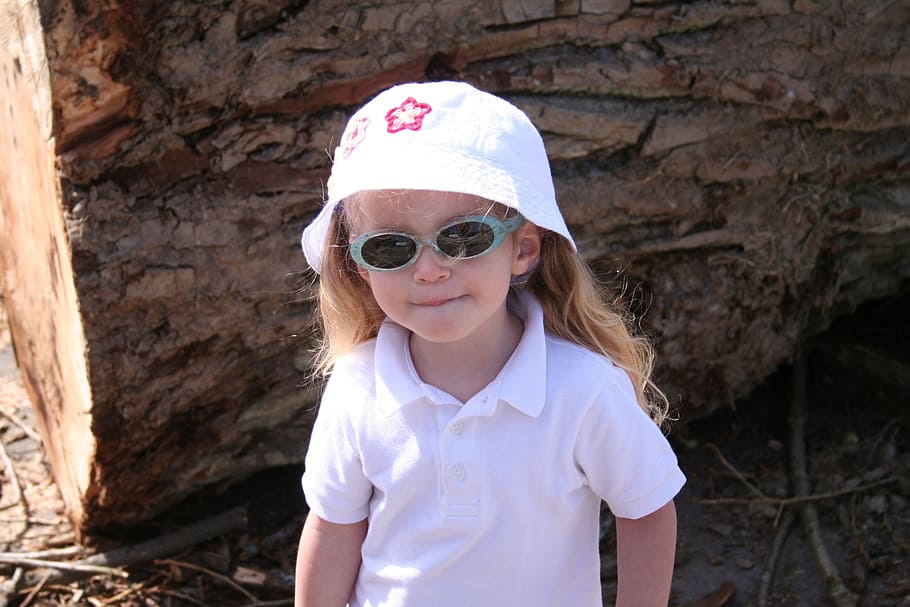 hat, sunglasses, child, girl, cute, girls, caucasian Ethnicity HD wallpaper