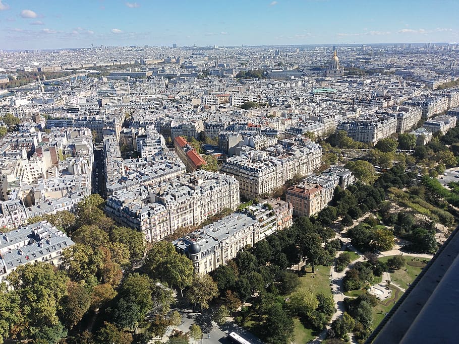 paris, eiffel, tower, view, architecture, building exterior HD wallpaper