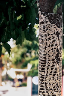 crochet, nature, desktop, pattern, tree, style, outdoors, decoration HD wallpaper