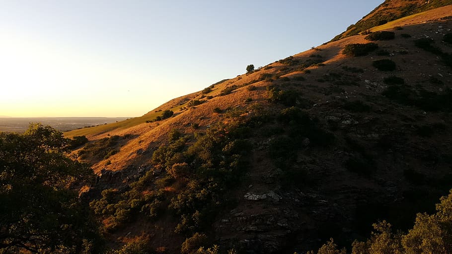 sunset, mountain, utah, sky, scenics - nature, tranquility HD wallpaper