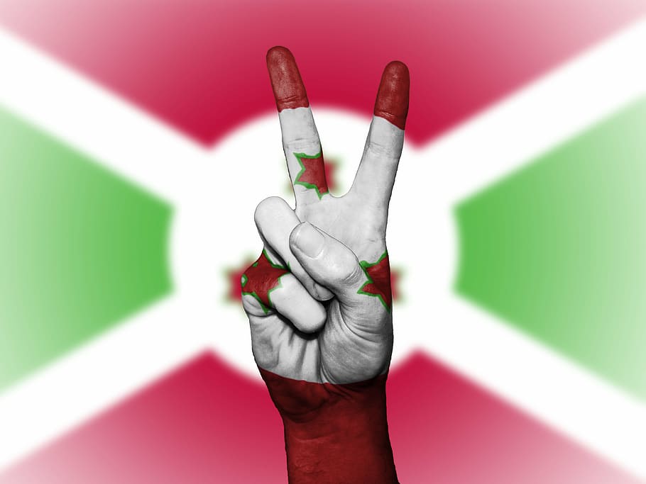 burundi, flag, peace, background, banner, colors, country, ensign, HD wallpaper