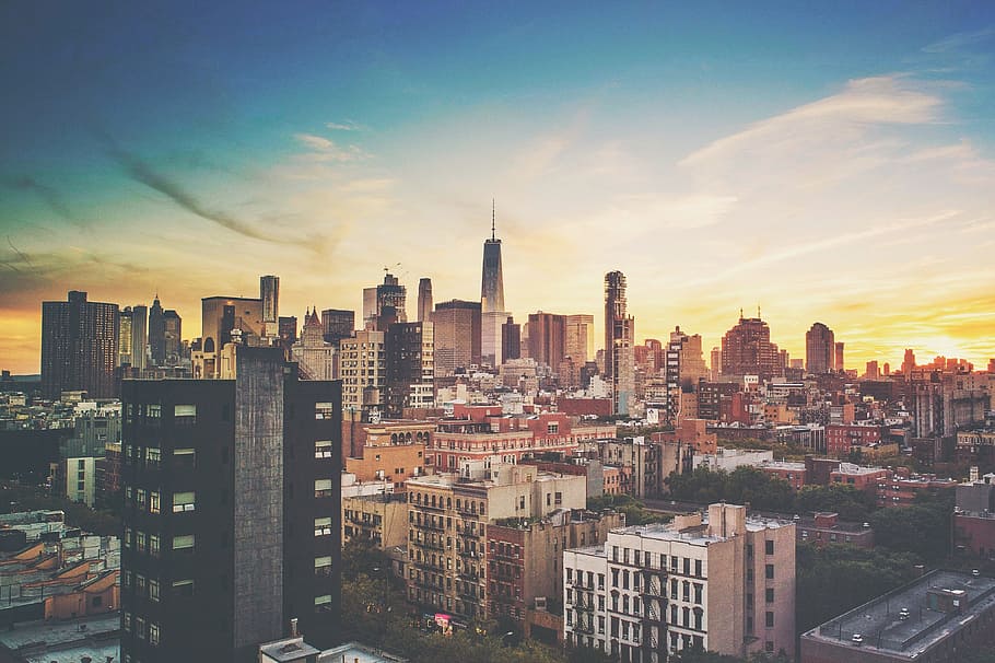 architecture, building, infrastructure, sky, skyscraper, tower HD wallpaper
