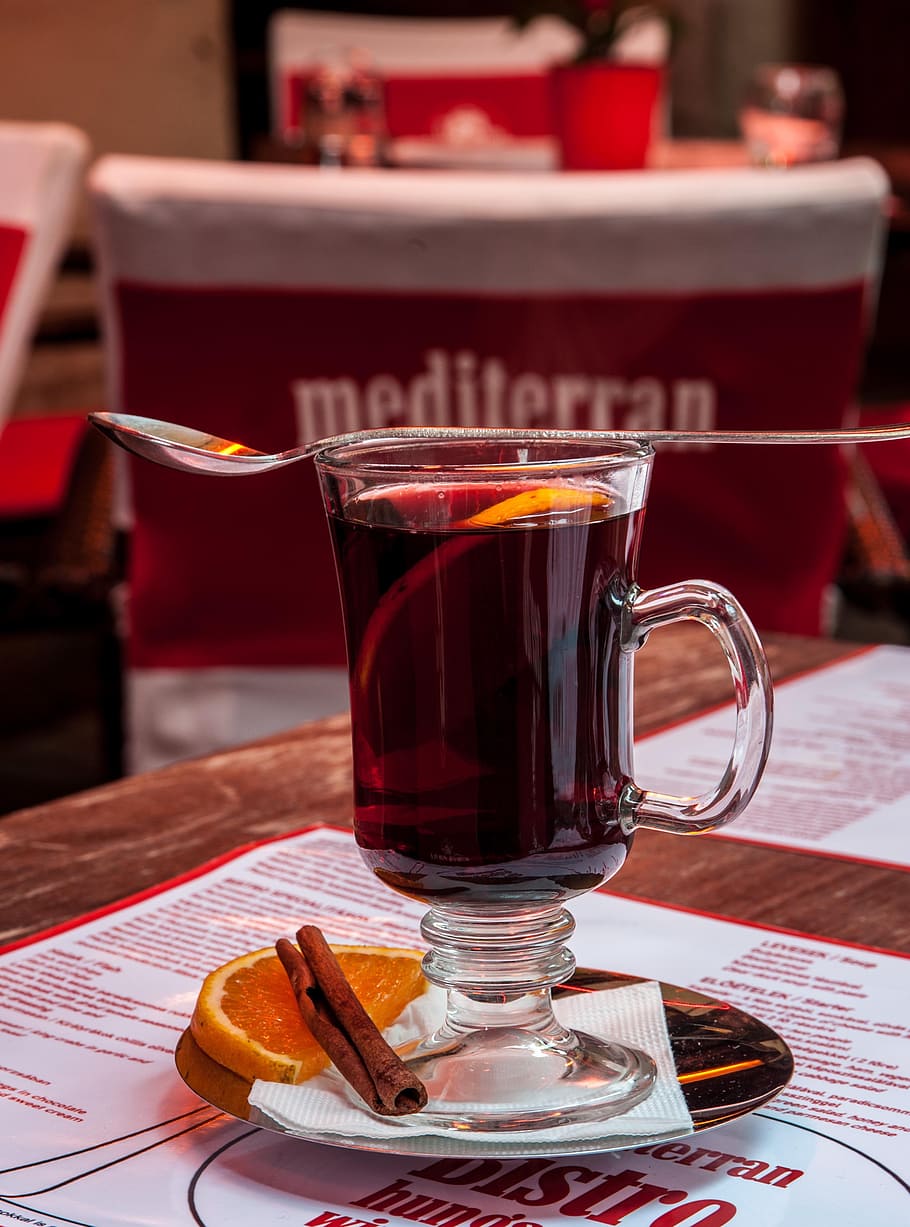 selective focus photography of footed glass, advent, mug, boiled HD wallpaper