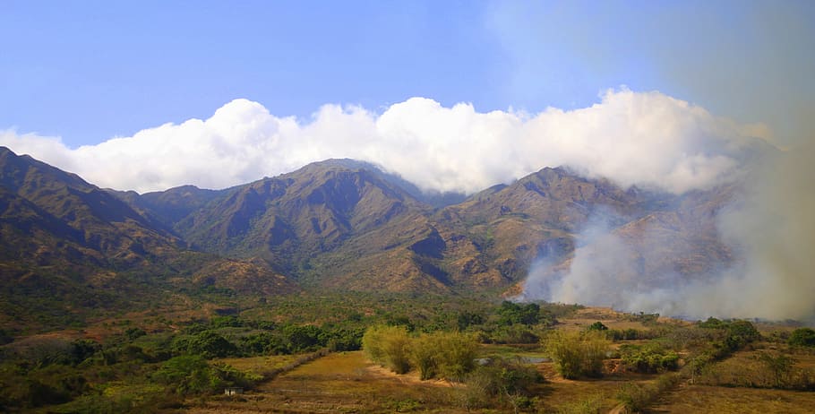 hills, mountains, clouds, landscape, nature, venezuela, environment HD wallpaper