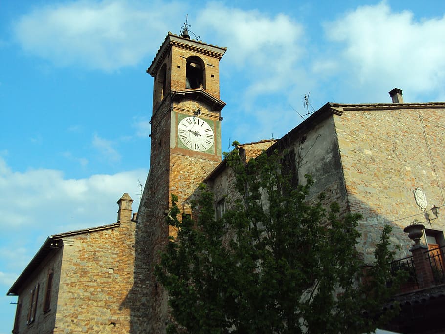 arezzo, location, citerna, architecture, tower, europe, clock HD wallpaper