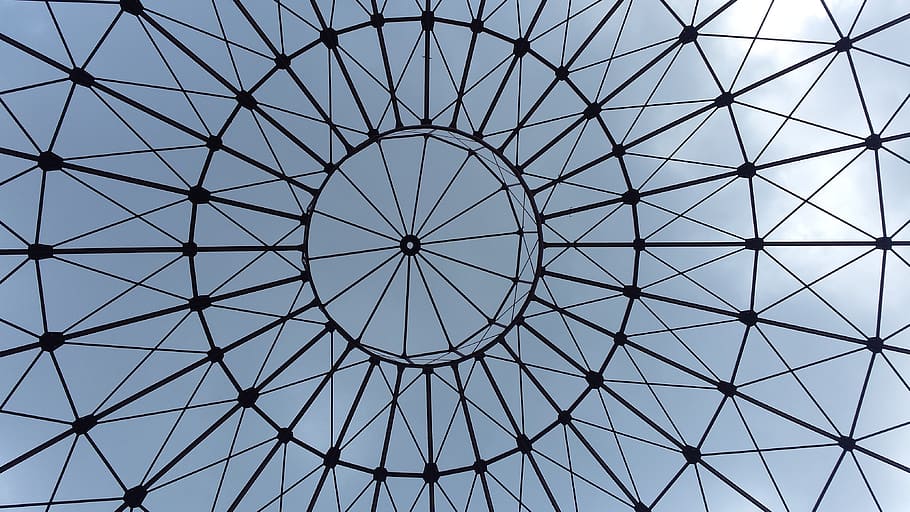 panometer, leipzig, sky, blue sky, architecture, landmark, tourism HD wallpaper