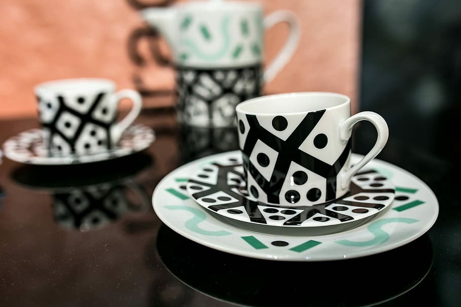 Collection of fancy tea cups, elegant, design, drink, coffee - Drink, HD wallpaper