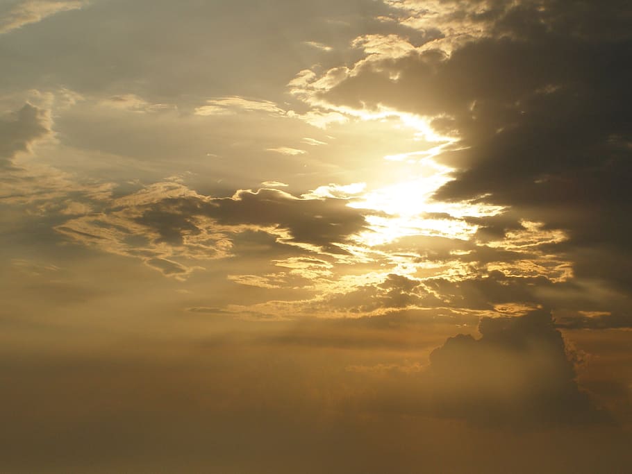 sky, cloud, clouds, sol, cloud - sky, beauty in nature, scenics - nature HD wallpaper