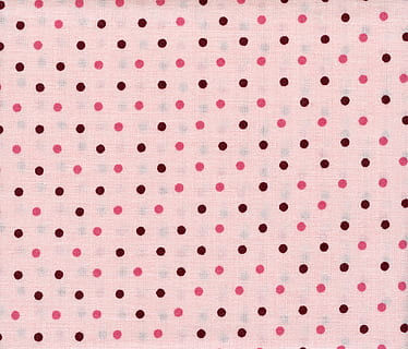 white and pink polka-dot textile, fabric, background, pattern HD wallpaper