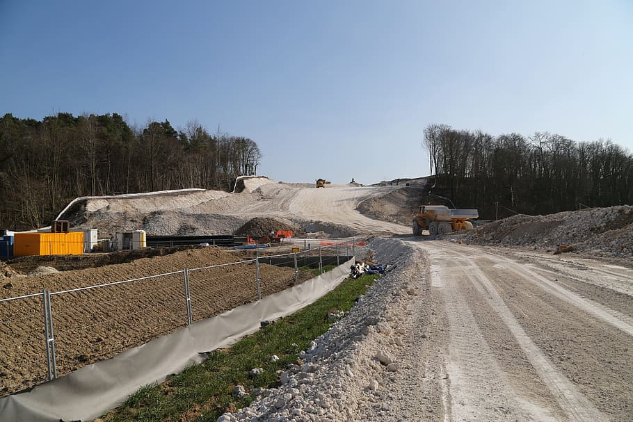 site, tp, public works, road, transportation, construction industry HD wallpaper