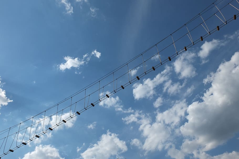 Jacob'S Ladder, Clouds, Head, Sky, düsseldorf, unterbach, germany HD wallpaper
