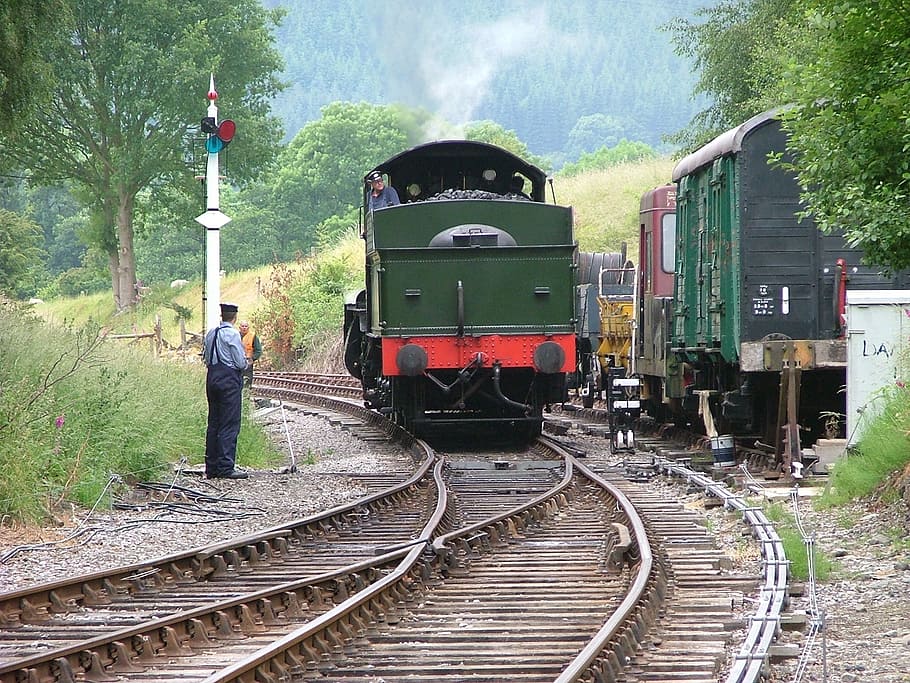 train, llangollen, heritage, railway, steam, engine, tender HD wallpaper