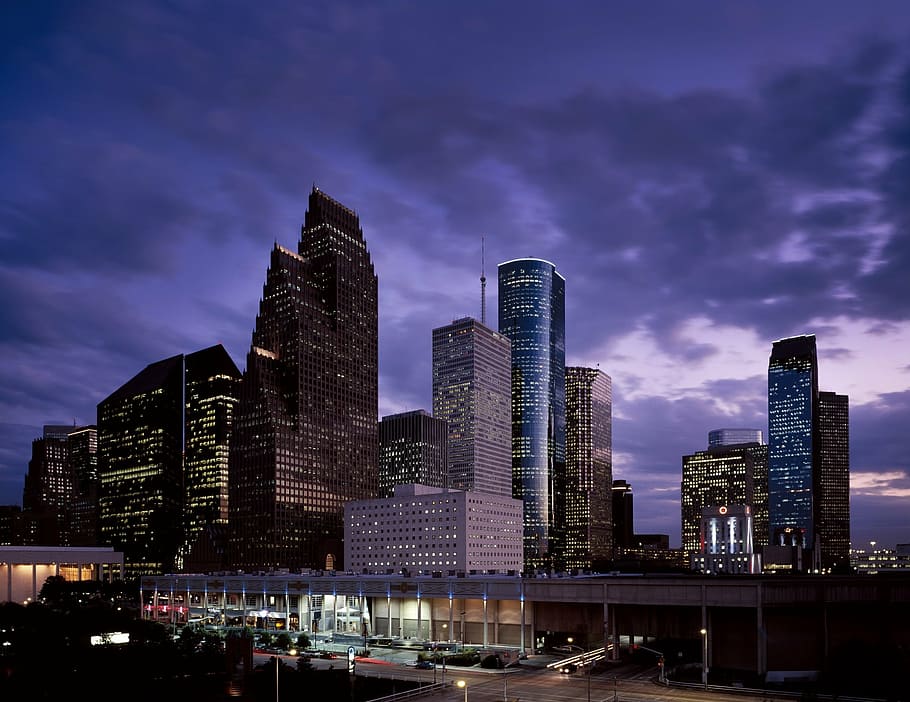 Download Houston Skyline American City Wallpaper  Wallpaperscom