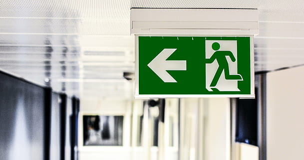 fire exit signage, emergency exit, escape, door, security, safety HD wallpaper