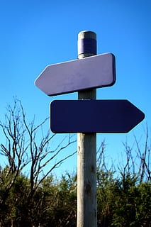 road, sky, shield, arrow, directory, direction, note, signposts HD wallpaper