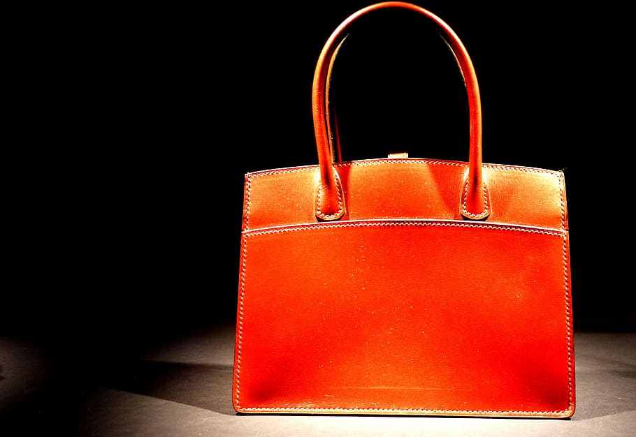 bag, hermes, style, letter, shopping, woman, red, indoors, no people, HD wallpaper