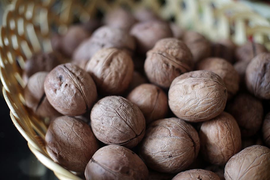 still life, nut, walnuts, food, food and drink, freshness, wellbeing HD wallpaper