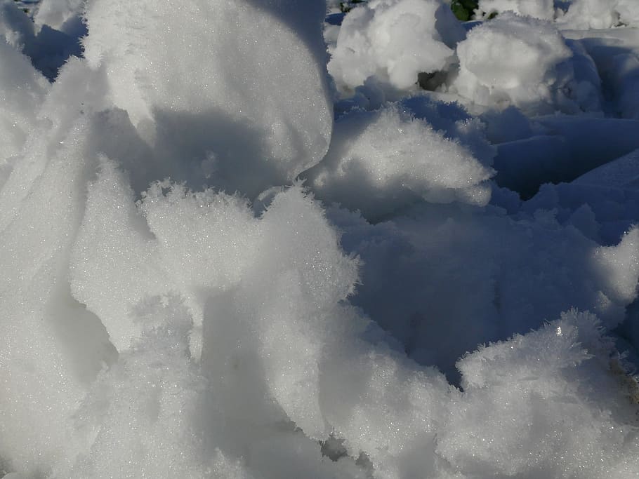 Ice, Crystals, Cold, ice crystal, frost, wintry, snow, white HD wallpaper
