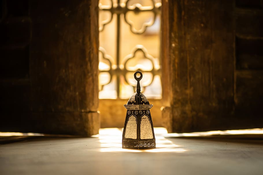 ramadan, egypt, lantern, indoors, no people, table, still life, HD wallpaper