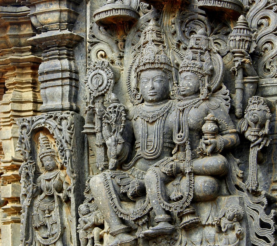 belur, halebeedu, hoysala, karnataka, ancient temples, hinduism, HD wallpaper